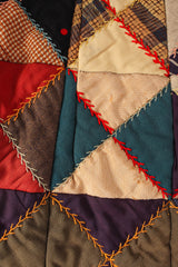 Vintage Multi-Colored Patchwork Print Blazer light marks @ Recess Los Angeles