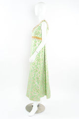 Vintage Abstract Pearl Empire Dress mannequin side @ Recess Los Angeles