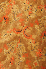 Recess Los Angeles Vintage Custom Nancy Wilhelm Fall Fur Trim Chenille Princess Coat