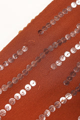 Recess Los Angeles Designer Consignment Vintage Neil Bieff Arturo Herrera Collaboration Sequin Silk Chiffon Jacket & Dress Skirt Set