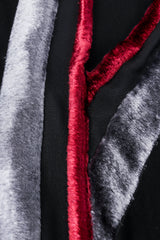 Vintage Janice Wainwright Crepe Jersey Top Surplice neckline detail