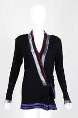 Vintage Janice Wainwright Crepe Jersey Top Set on Mannequin Front at Recess Los Angeles