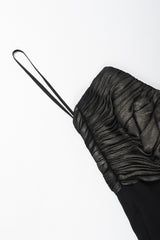 Strapless U-Neck Gown