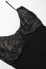 Strapless U-Neck Gown