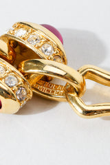 Vintage Nolan Miller Signature Stamp on Inside Link