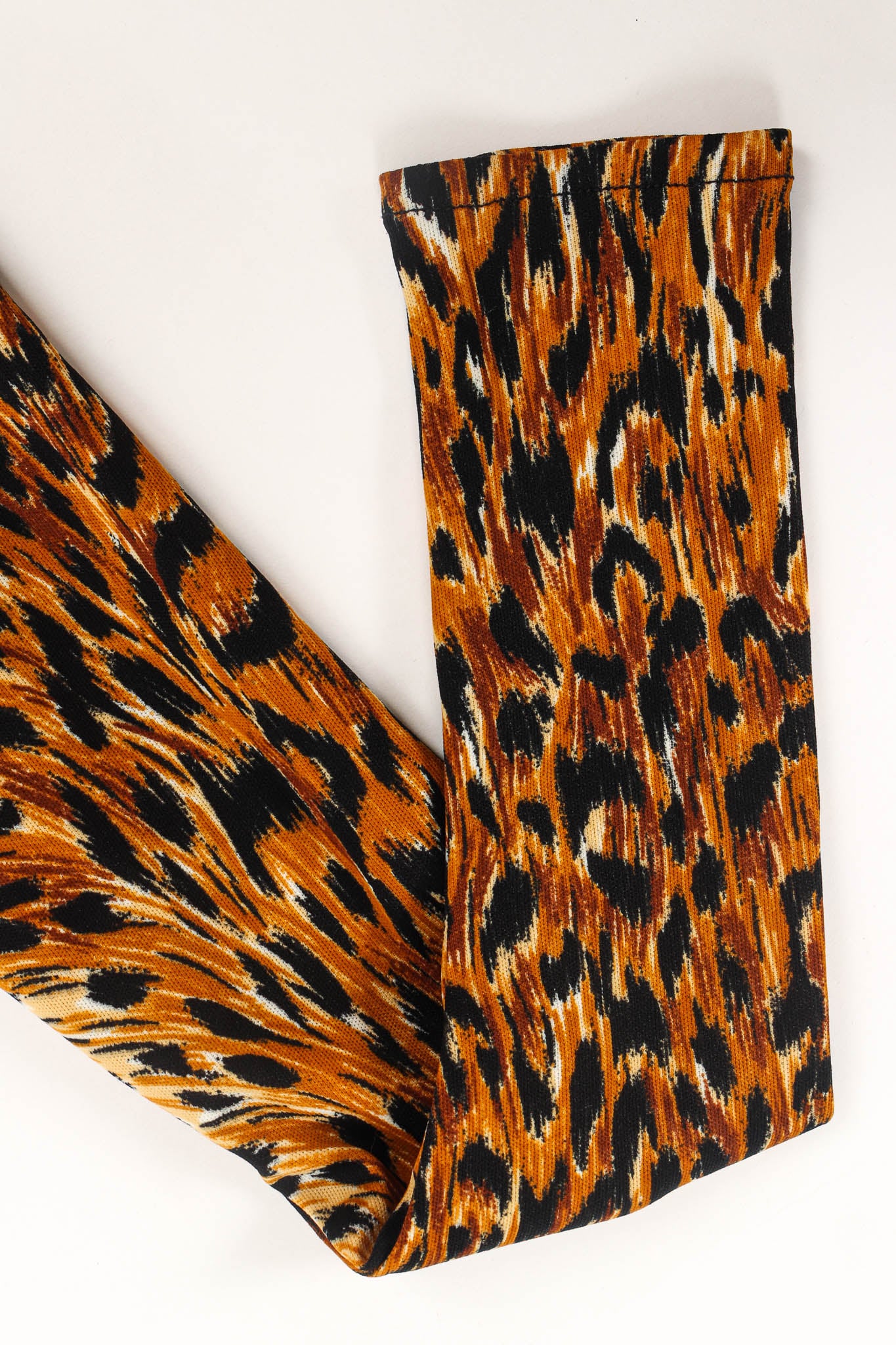 Vintage Norma Kamali Leopard Print Top sleeve at Recess Los Angeles
