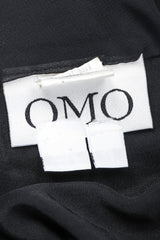 Recess Los Angeles Vintage OMO Norma Kamali Velvet Ruched Cocktail Dress