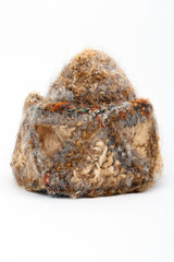 Vintage Norma Persian Lamb Fur Reversible Patchwork Hat
