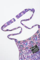 Recess Los Angeles Vintage Orients Exclusive Indian Batik Tie-Strap Onesie Jumpsuit Jumper Playsuit