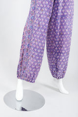 Recess Los Angeles Vintage Orients Exclusive Indian Batik Tie-Strap Onesie Jumpsuit Jumper Playsuit