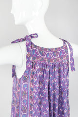 Recess Los Angeles Vintage Orients Exclusive Indian Batik Tie-Strap Onesie Jumpsuit Jumper Playsuit