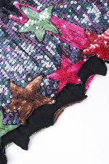 Recess Los Angeles Vintage Orlet's Shooting Stars Iridescent Sequin Shift Dress