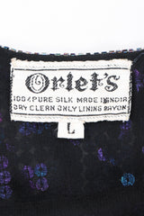 Recess Los Angeles Vintage Orlet's Shooting Stars Iridescent Sequin Shift Dress