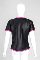 Recess Los Angeles Vintage Oscar de la Renta Silk Palazzo Pant & Top Set