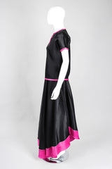 Recess Los Angeles Vintage Oscar de la Renta Silk Palazzo Pant & Top Set