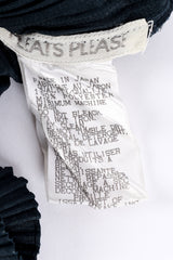 accordion pleat fringe top by Issey Miyake for Pleats Please label @recessla