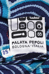 Recess Los Angeles Vintage Argos Dini 1970s Palata Pepoli Japanese Woodblock Print Silk Jersey Dress