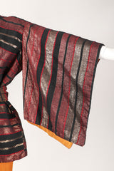 Recess Los Angeles Vintage Paris 27 Metallic Kimono Jacket & Pant Lounge Set