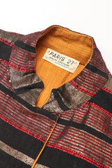 Recess Los Angeles Vintage Paris 27 Metallic Kimono Jacket & Pant Lounge Set