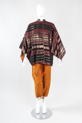 Recess Los Angeles Vintage Paris 27 Metallic Kimono Jacket & Pant Lounge Set