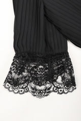 Recess Los Angeles Vintage Michael Maiello Pat Richards Pleated Chiffon Negligée Jumpsuit