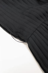 Recess Los Angeles Vintage Michael Maiello Pat Richards Pleated Chiffon Negligée Jumpsuit