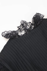 Recess Los Angeles Vintage Michael Maiello Pat Richards Pleated Chiffon Negligée Jumpsuit