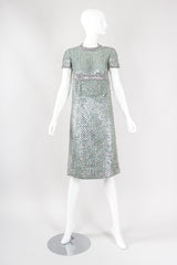 Short Sleeve Sparkle Dress
