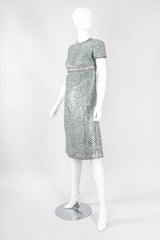 Recess Los Angeles Vintage Pat Sandler Short Sleeve Sparkle Dress