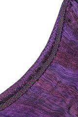 Recess Designer Consignment Vintage Charles Patricia Lester Pleated Silk Ripple Dress Los Angeles Resale Mariano Fortuny