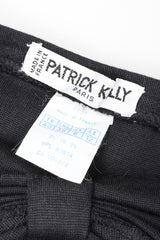 Recess Los Angeles Vintage Patrick Kelly Shooting Rare Star Crystal Button Strapless Ponte Tube Dress