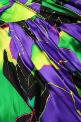 Recess Los Angeles Vintage Paul Louis Orrier Hot Tropical Print Tulip Dress