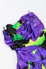 Recess Los Angeles Vintage Paul Louis Orrier Hot Tropical Print Tulip Dress