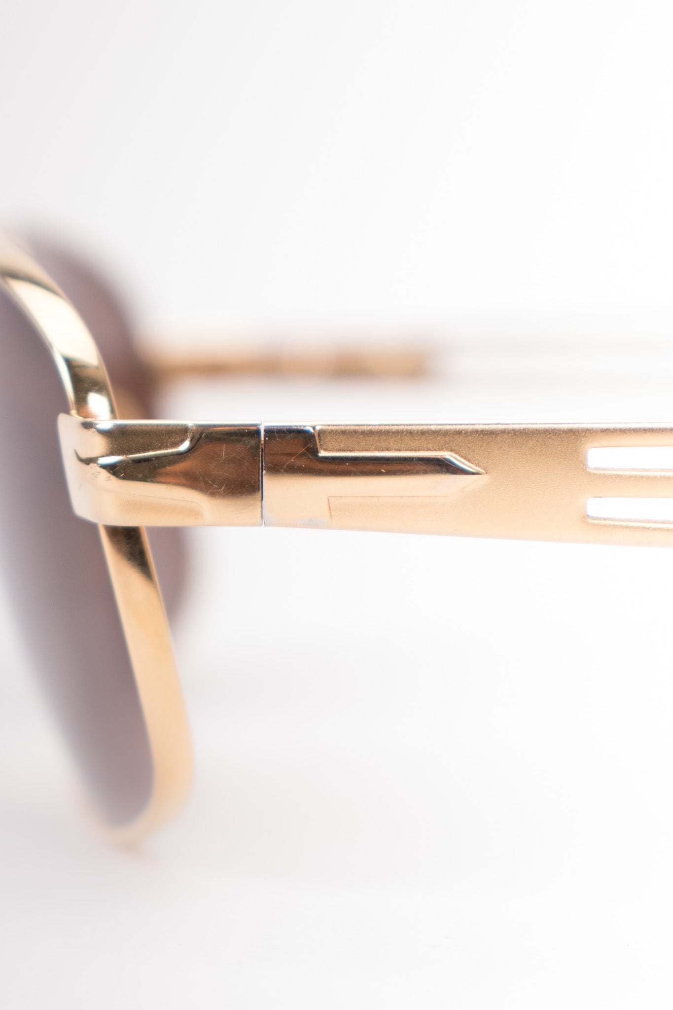 Persol Supreme Arrow Vintage Gold Pilot Sunglasses