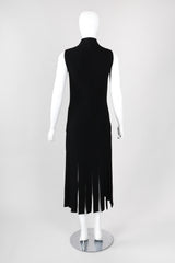 Recess Los Angeles Vintage Pierre Cardin High Neck Sleeveless Carwash Tunic Dress