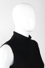 Recess Los Angeles Vintage Pierre Cardin High Neck Sleeveless Carwash Tunic Dress