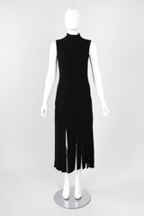 Recess Los Angeles Vintage Pierre Cardin High Neck Sleeveless Carwash Tunic Dress