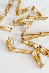 Vintage Pierre Cardin Monogram P Link Chain Belt at Recess Los Angeles