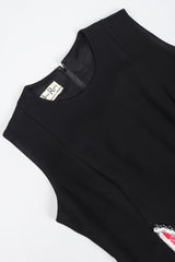 Recess Los Angeles Designer Consignment Resale Recycle Vintage Pierre Jean Rapin Sequin Hem Tunic Shift Dress