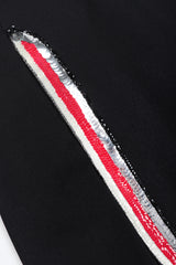 Recess Los Angeles Designer Consignment Resale Recycle Vintage Pierre Jean Rapin Sequin Hem Tunic Shift Dress