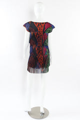 Pleated tank top from Pleats Please by Issey Miyake mannequin back @recessla