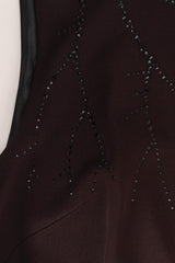 Vintage Plein Sud Leaf Stem Rhinestone Dress missing stones @ Recess Los Angeles