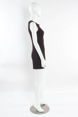 Vintage Plein Sud Leaf Stem Rhinestone Dress mannequin side @ Recess Los Angeles