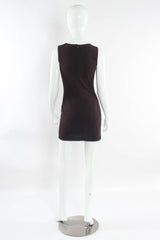 Vintage Plein Sud Leaf Stem Rhinestone Dress mannequin back @ Recess Los Angeles