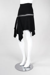 Recess Los Angeles Vintage Plein Sud Ultra High Waist Hook & Eye Flip Skirt