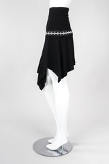 Recess Los Angeles Vintage Plein Sud Ultra High Waist Hook & Eye Flip Skirt