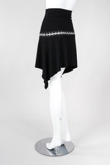 Recess Los Angeles Vintage Plein Sud Ultra High Waist Hook & Eye Flip Skirt