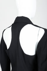 Vintage Plein Sud Open Back Blazer Back at Recess LA