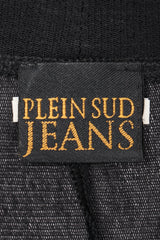 Recess Designer Consignment Vintage Plein Sud Sheer Mesh Duster Cardigan 90s Los Angeles Resale