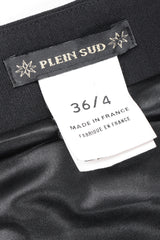 Recess Los Angeles Vintage Plein Sud 90s Minimal Strapless Minidress